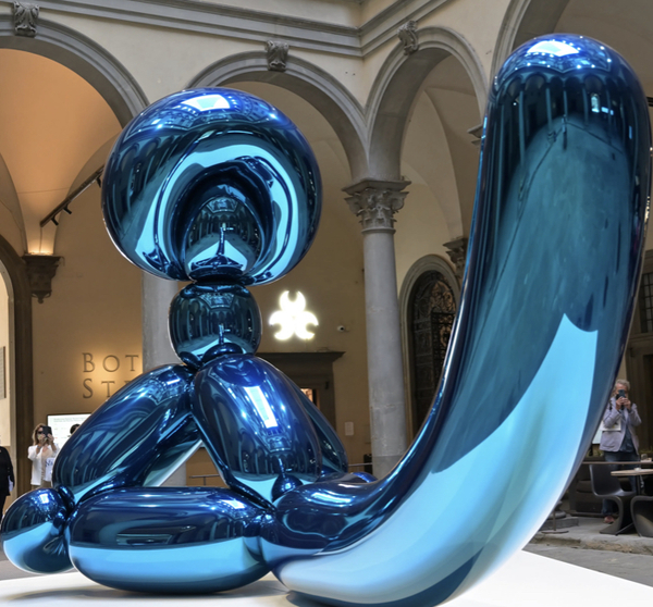 Jeff Koons in mostra a Firenze 