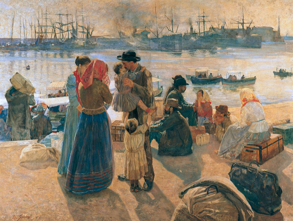 Emigranti di Raffaello Gambogi in prestito  