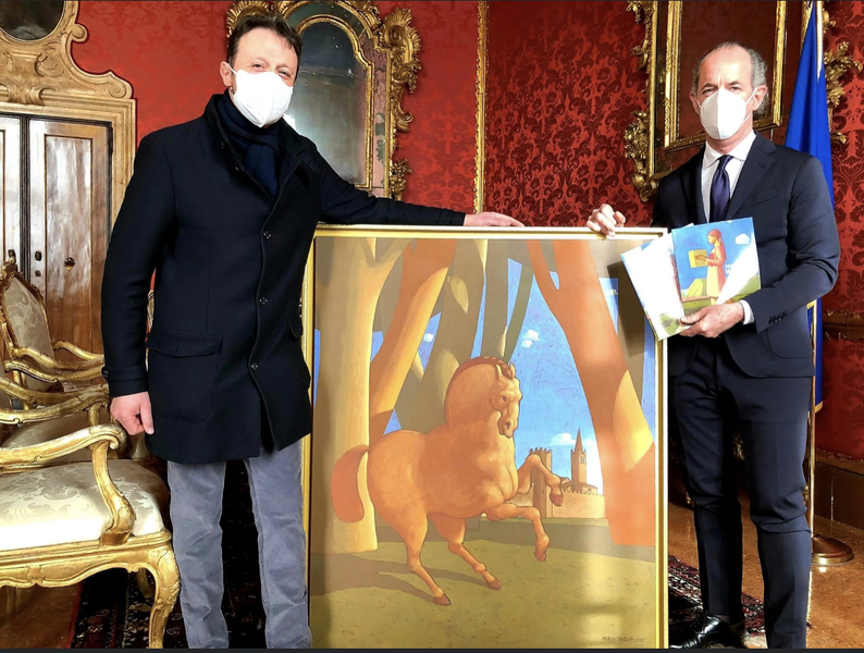 Marco Manzella a Palazzo Balbi