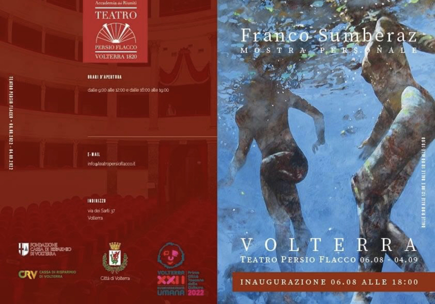 Franco Sumberaz in mostra a Volterra 