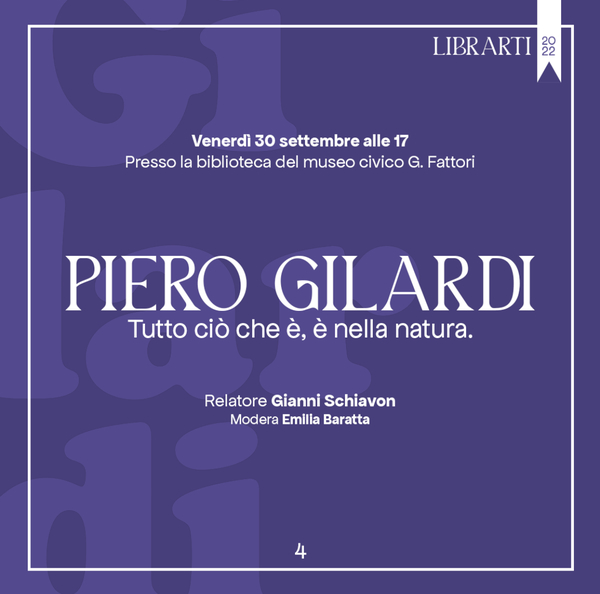 Piero Gilardi a LibrArti