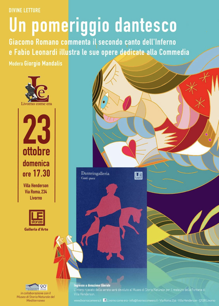 Pomeriggio Dantesco alla Galleria Le Stanze