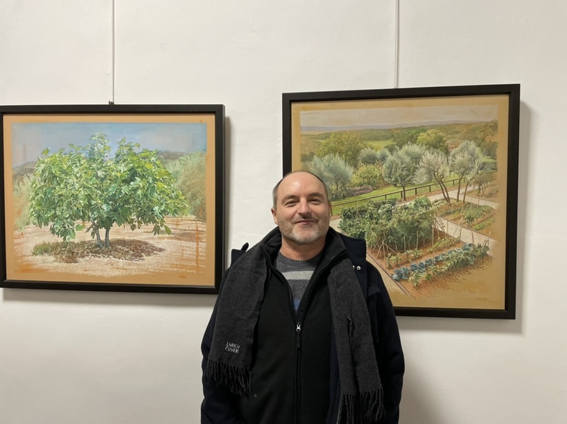 Inaugurata la mostra di David Giroldini