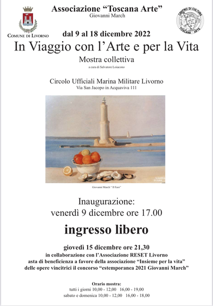 In viaggio con larte e per la vita 