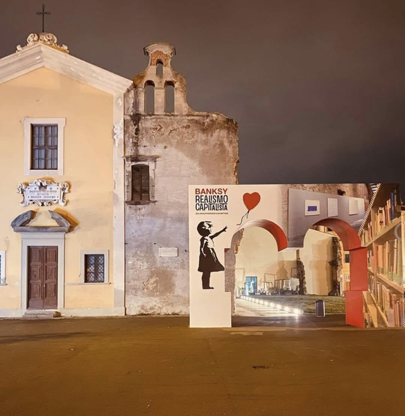 Banksy a Livorno , al via la mostra 