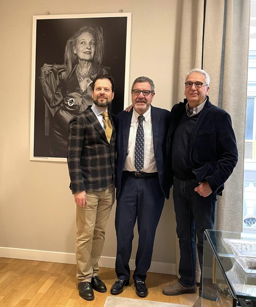 Il saluto alla mostra di Claudio Barontini 