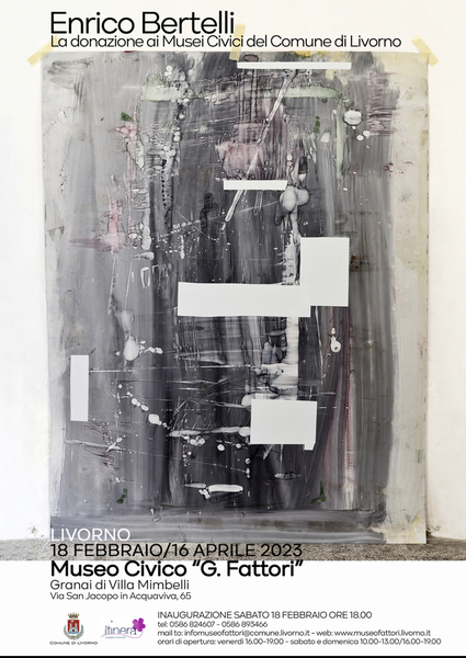 Enrico Bertelli in mostra a Livorno