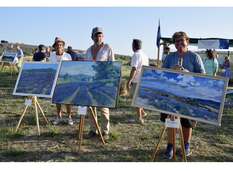 Successo nei campi di lavanda