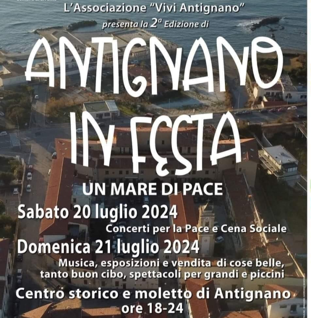 Antignano un mare di pace