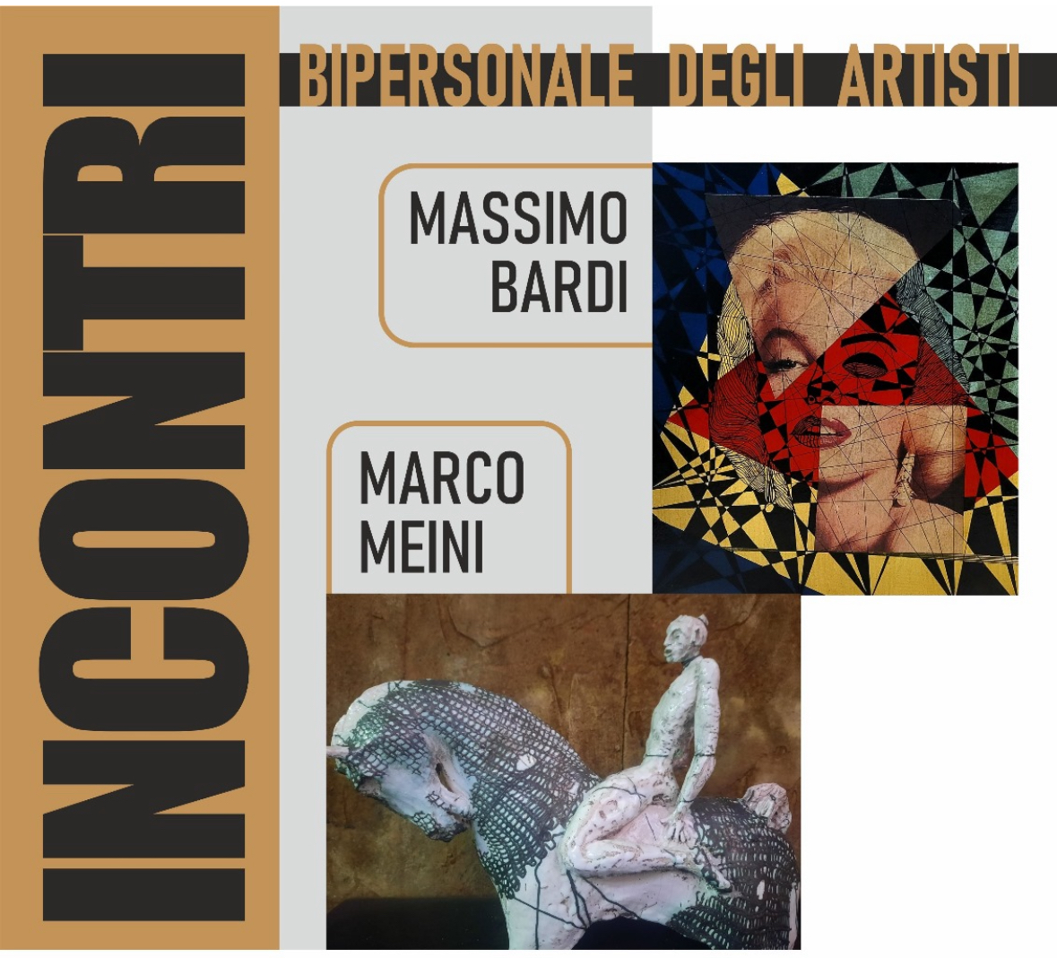 Massimo Bardi e Marco Meini in mostra 