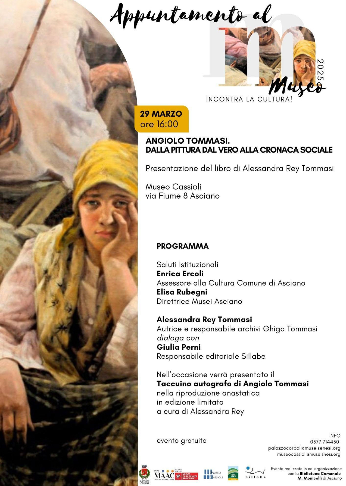 Angiolo Tommasi al Museo Cassioli
