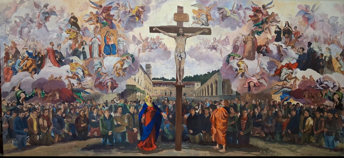 Al Santuario di Montenero unopera di Luschi 
