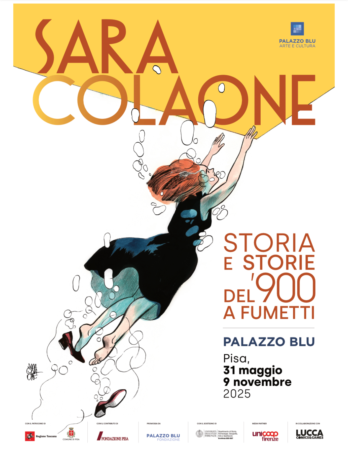 Sara Colaone in mostra a Pisa