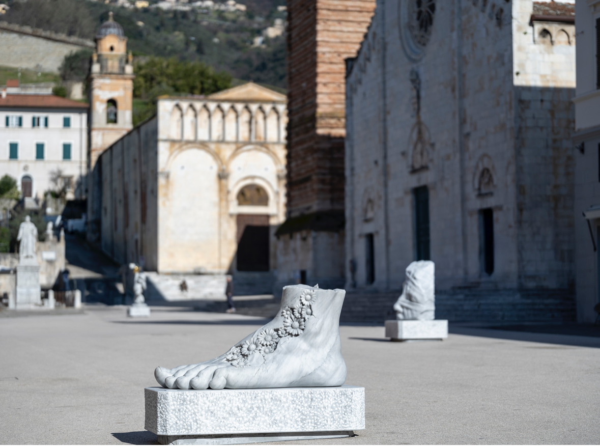 Filippo Tincolini a Pietrasanta 