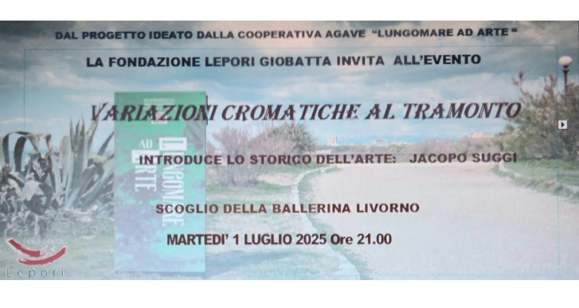 Variazioni cromatiche al tramonto 