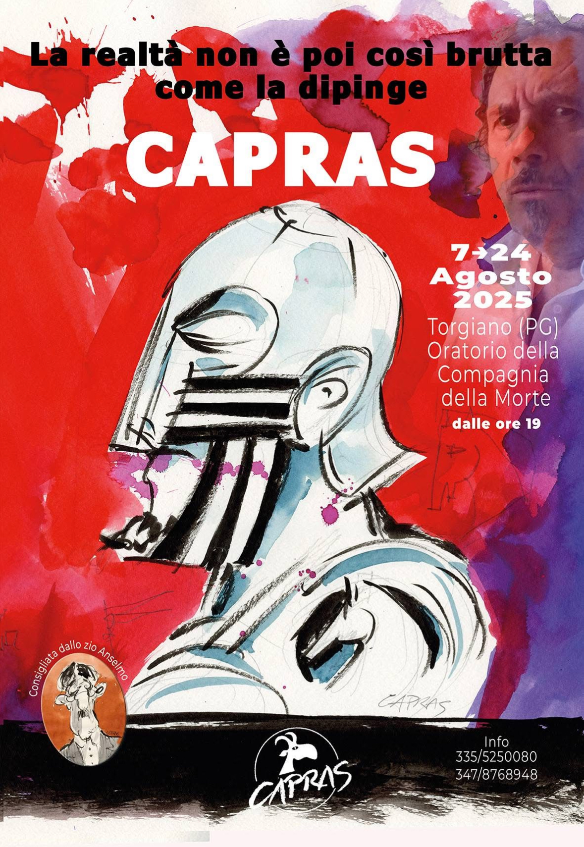 Capras in mostra a Torgiano
