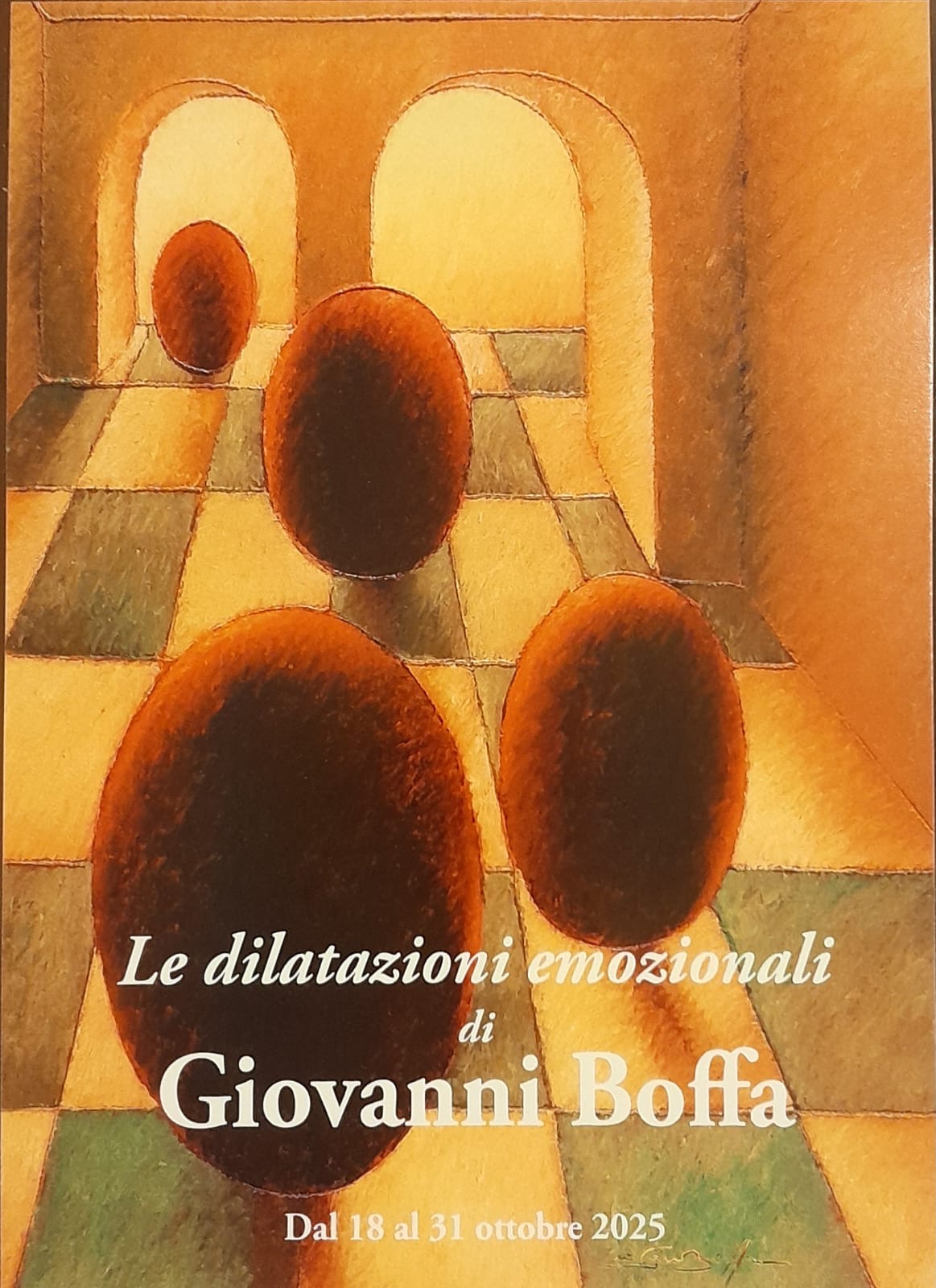 Giovanni Boffa in mostra allAthena 