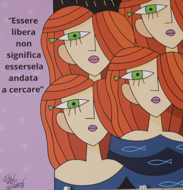 Fabio Leonardi, e larte contro la violenza sulle donne 