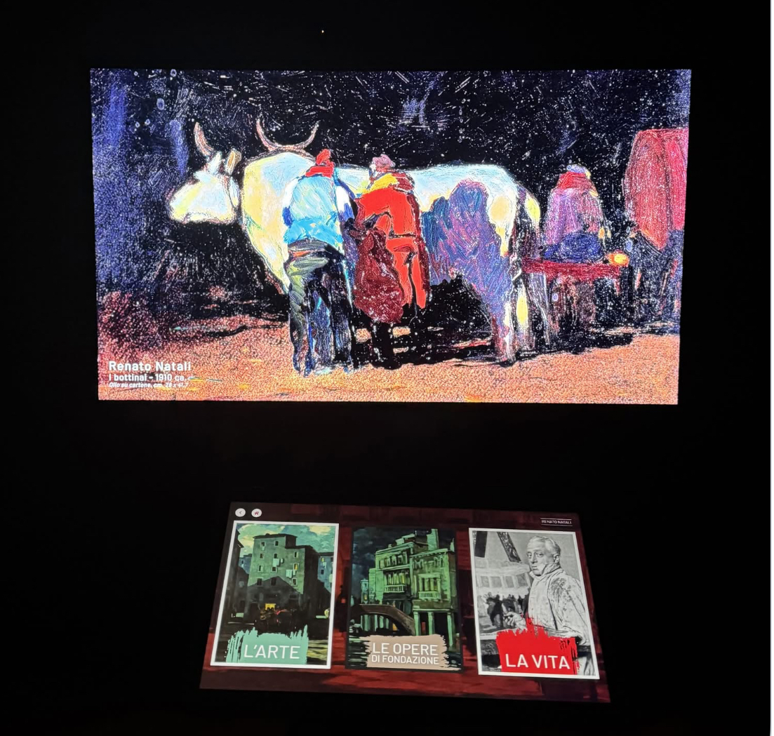 Sala immersiva a Livorno