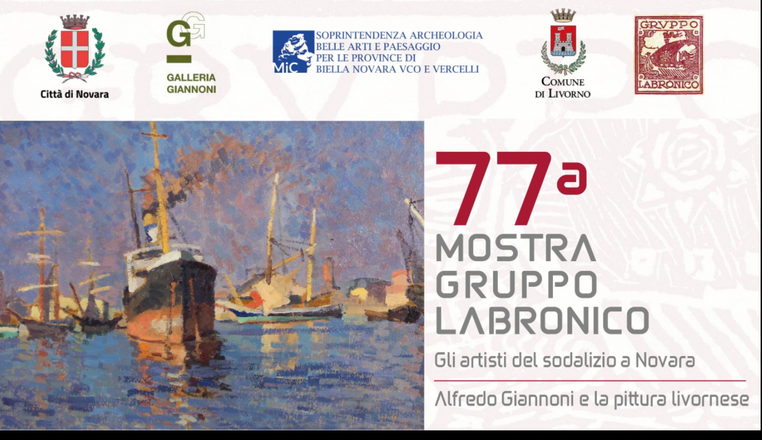 Mostra Gruppo Labronico a Novara