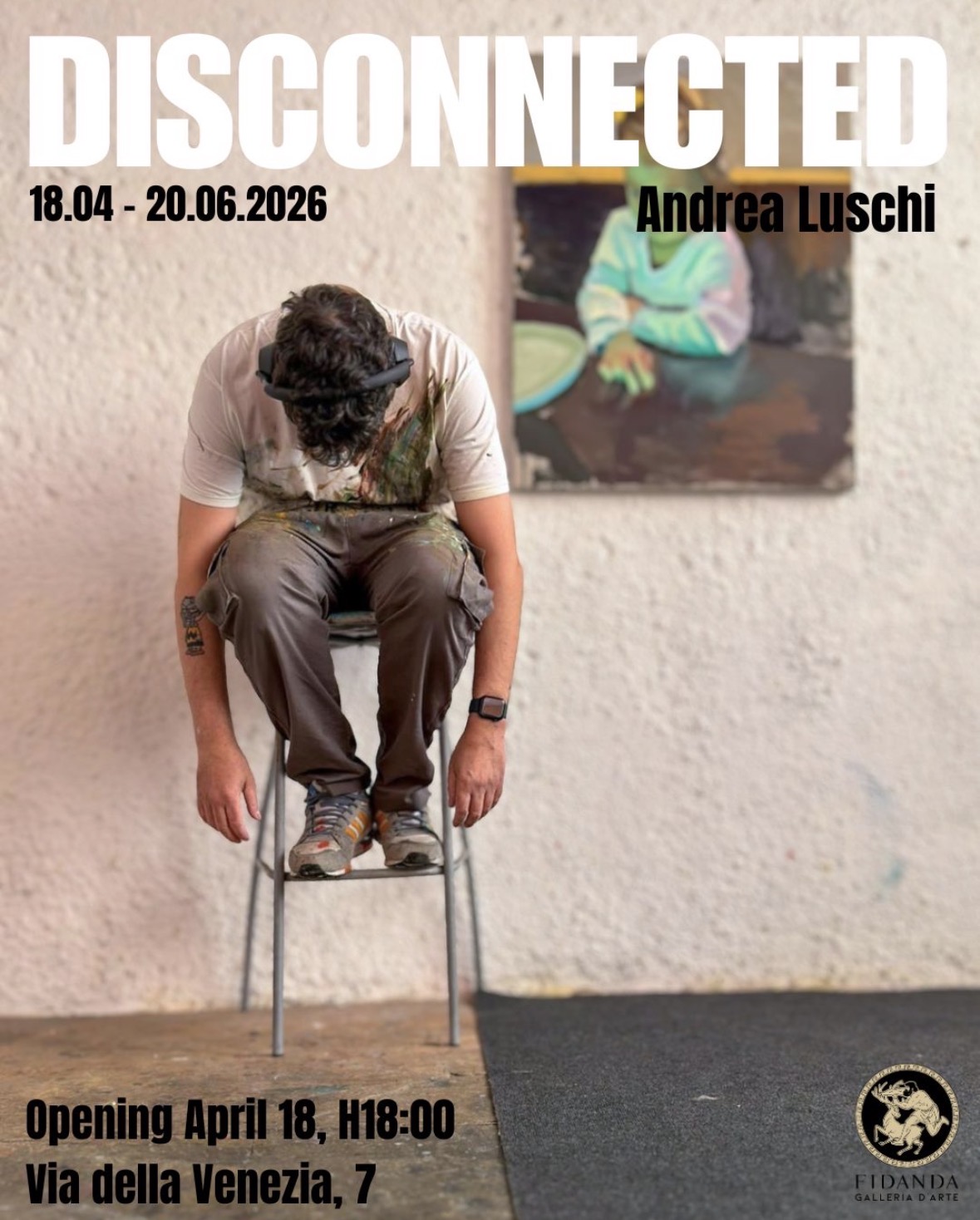 Andrea Luschi in mostra a Livorno 