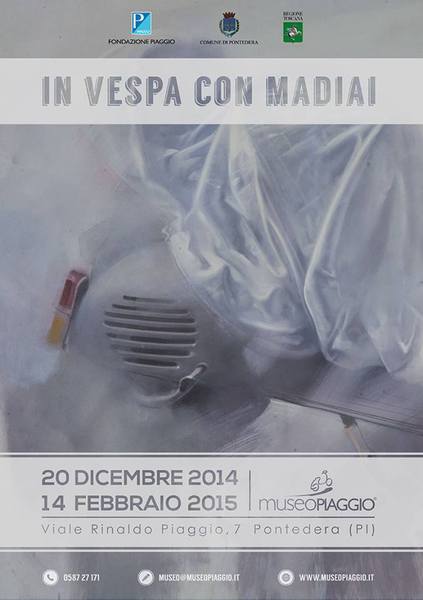In vespa con Mario Madiai