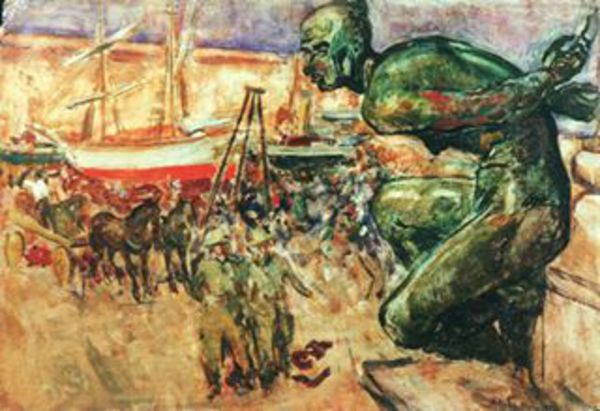 Vittorio e Aurora Nomellini alla Galleria Athena