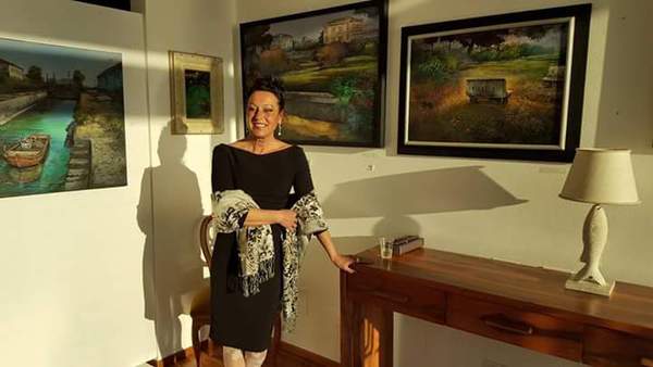 Francesca Ghelarducci in mostra a Rosignano Solvay