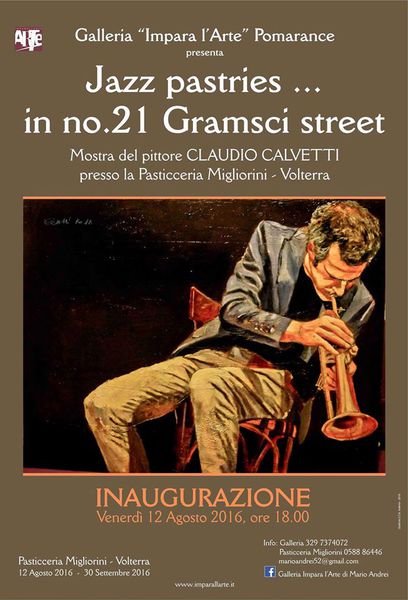 Claudio Calvetti in mostra a Volterra