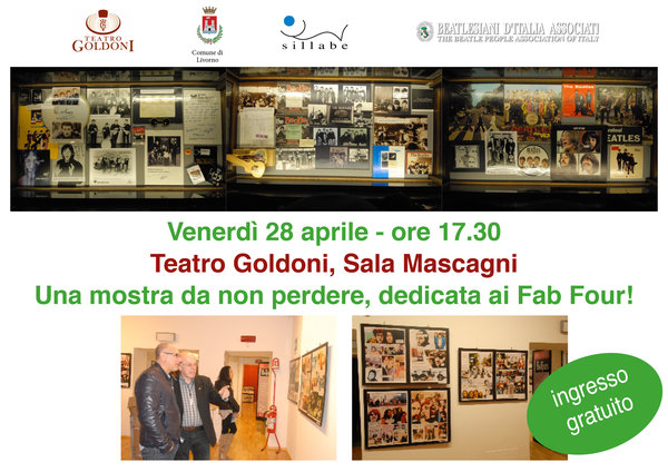 Una mostra dedicata ai Fab Four 