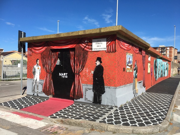 Murales Mart e il Mare via San Jacopo in Acquaviva